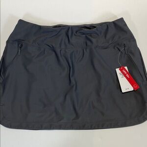 Baleaf Gray Athletic Skort Skirt Built In Shorts UPF 50 Women’s Size L